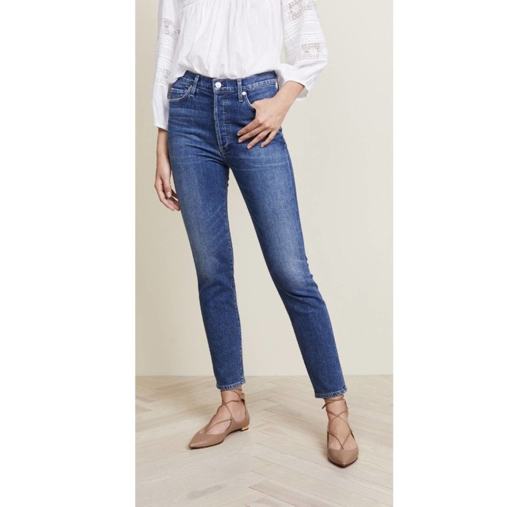 Citizens Of Humanity Olivia High Rise Slim Ankle Jeans 26